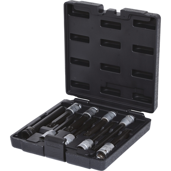 1/2 inch cylinder head screw socket wrench set, 9-piece - Socket wrench (set)