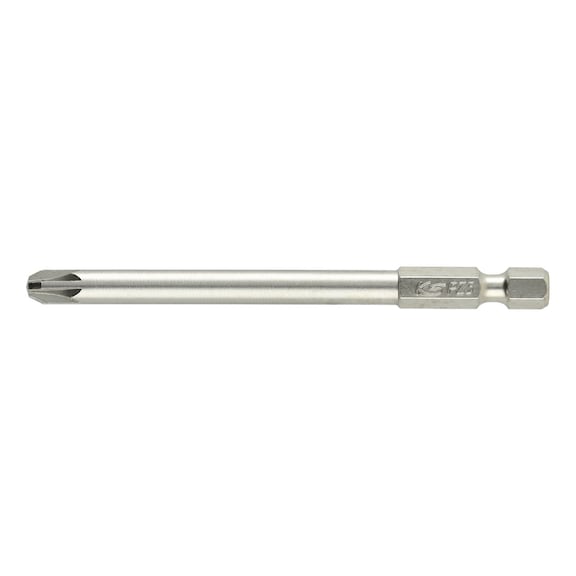 1/4 inch Phillips screwdriver bit PZ No. 3, 89 mm long - 1/4 inch Phillips bit PH