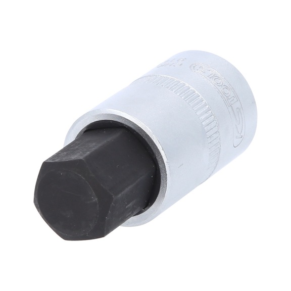 1/2 inch hex socket bit socket, short, 17 mm - 1/2 inch bit socket, hexagon socket