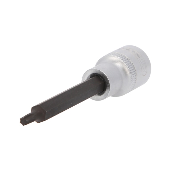 1/2 inch TX socket, medium, T25 - 1/2 inch Torx bit socket