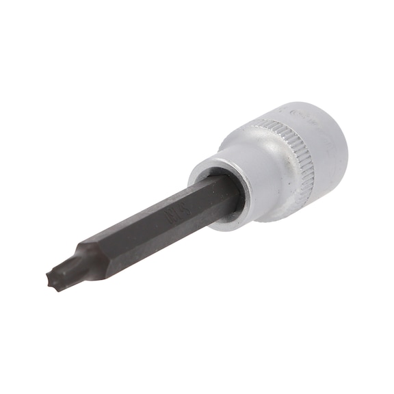 1/2 inch TX socket, medium, T30 - 1/2 inch Torx bit socket