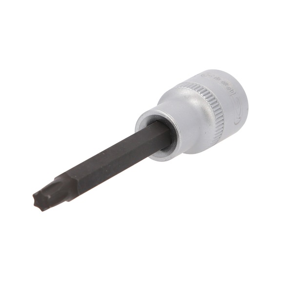 1/2 inch TX socket, medium, T40 - 1/2 inch Torx bit socket