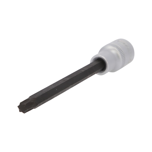 1/2 inch TX bit socket, long, T45 911.9222 - 1/2 inch Torx bit socket
