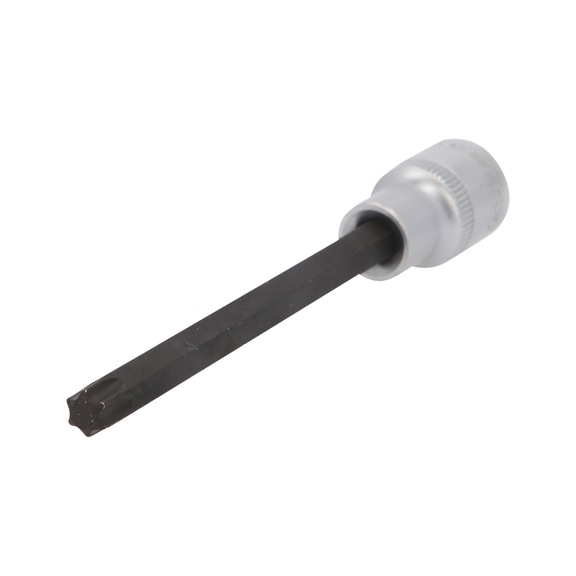 KS TOOLS 1/2 inch TX bit socket, long, T50 911.9223 - 1/2 inch Torx bit socket