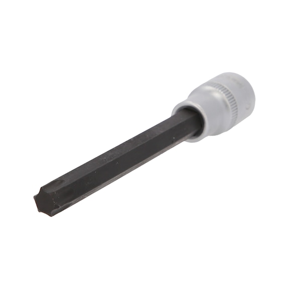 1/2 inch TX bit socket, long, T55 911.9224 - 1/2 inch Torx bit socket
