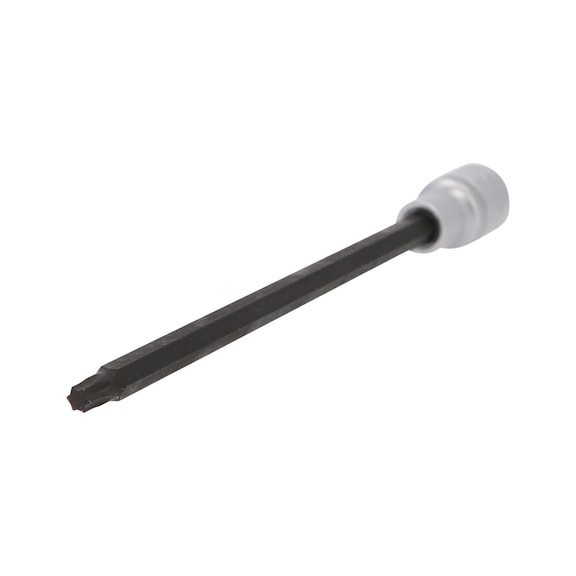 1/2 inch TX socket, extra long, T40 - 1/2 inch Torx bit socket