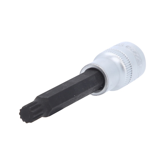1/2 inch bit socket XZN, medium, M9 - 1/2 inch bit socket XZN