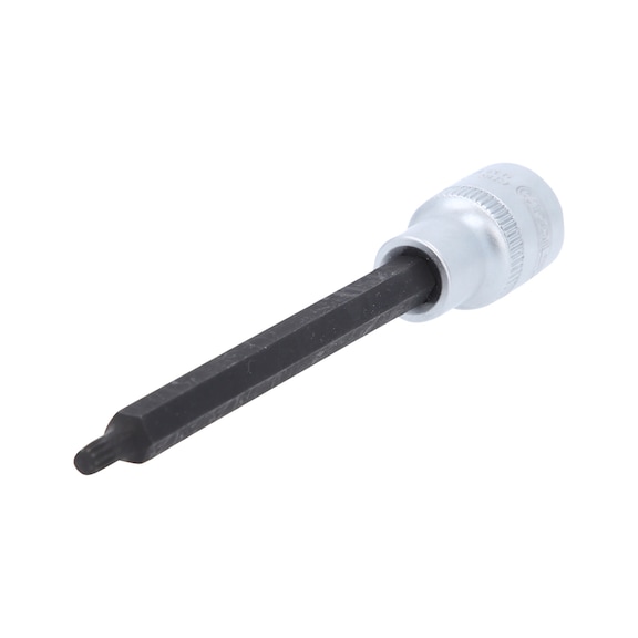 1/2 inch bit socket XZN, long, M5 - 1/2 inch bit socket XZN