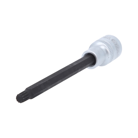 1/2 inch bit socket XZN, long, M8 - 1/2 inch bit socket XZN