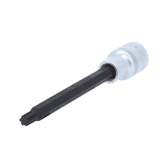 1/2 inch bit socket for RIBE screws, long, M7 - Bit socket for RIBE screws