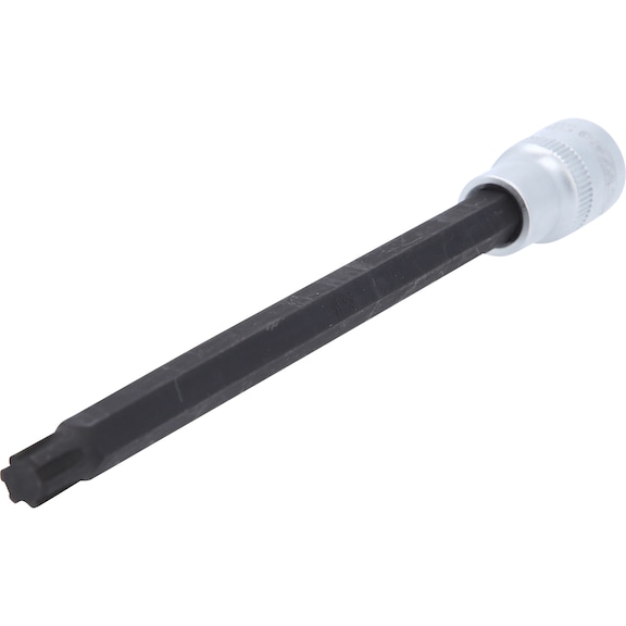 1/2 inch bit socket for RIBE screws, extra long, M10 - Bit socket for RIBE screws