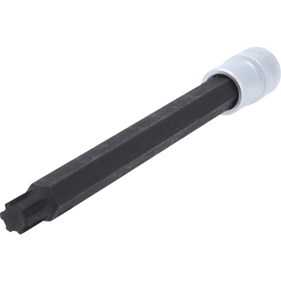 1/2 inch bit socket for RIBE screws, extra long, M13 - Bit socket for RIBE screws