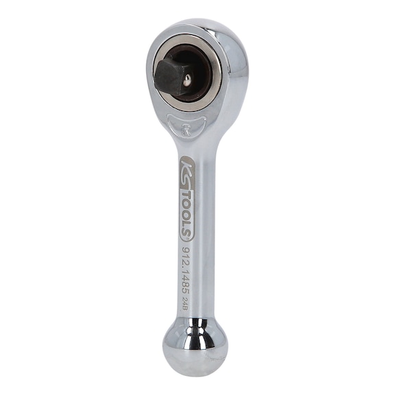 1/4 inch mini free-wheel ratchet - Drive unit (manually operated, socket wrench insert)
