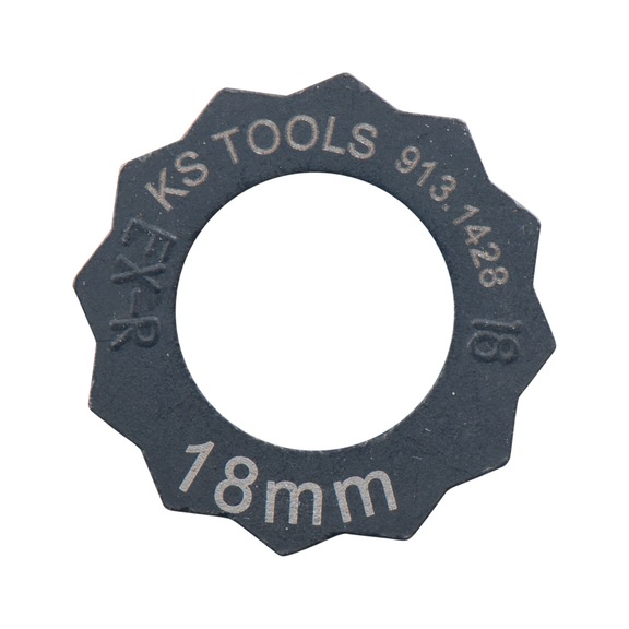 Nut extractor, 18 mm - Extraction tool, extractor (other)