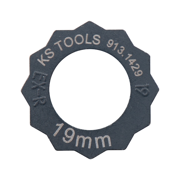 Nut extractor, 19 mm - Extraction tool, extractor (other)