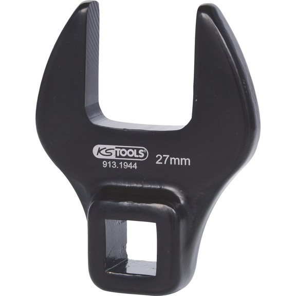 KS TOOLS 1/2 inch socket wrench, 27 mm - Plug-in single-ended spanner