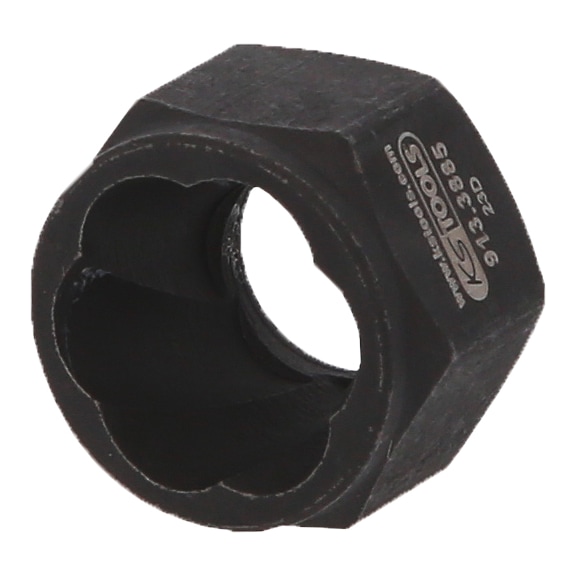 Spiral profile socket nut, M13 - Nut (special shape)
