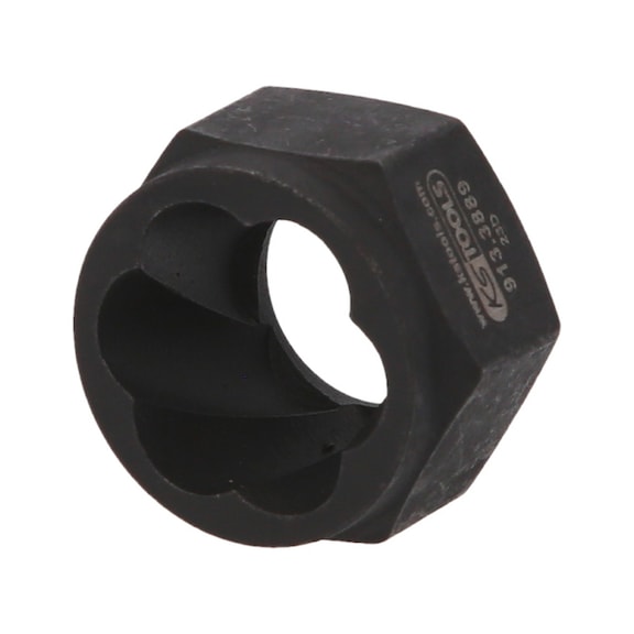 Spiral profile plug nut, M17 - Nut (special shape)
