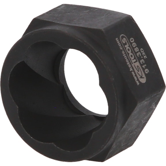 Spiral profile plug nut, M19 - Nut (special shape)