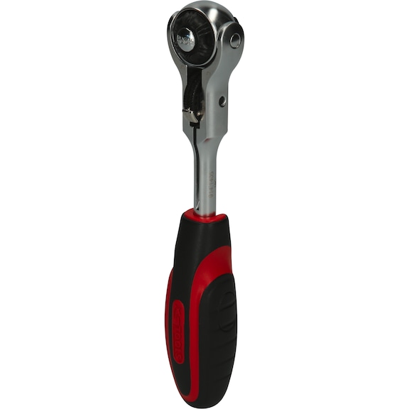 1/4 inch MODIFIX mini T-handle swivel head ratchet, 72 teeth - Drive unit (manually operated, socket wrench insert)