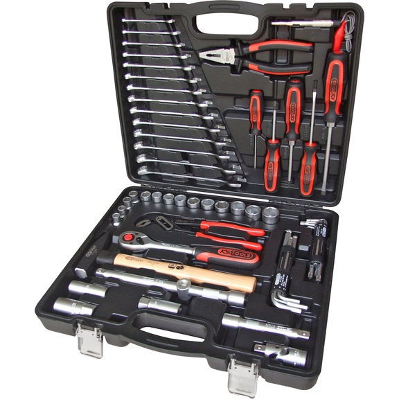 1/2 inch universal tool set, 47-piece - Socket wrench (set)