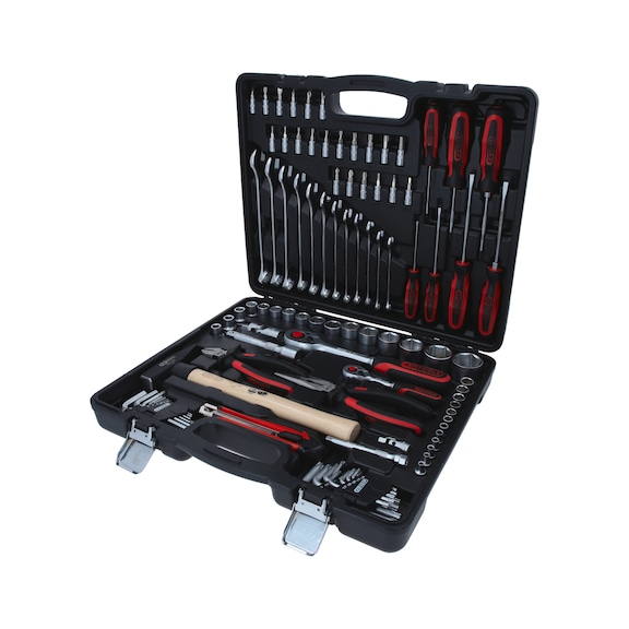 KS TOOLS 1/4 inch, 1/2 inch universal tool set, 97 pieces - Socket wrench (set)