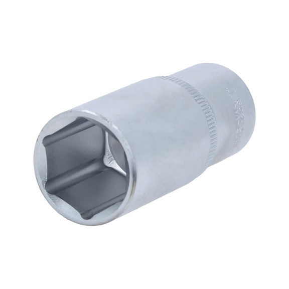 1/2 inch hex socket, long, 1 inch - 1/2 inch hex socket