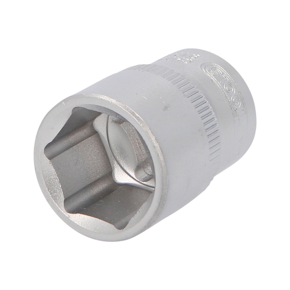 1/2 inch hex socket, 20 mm on hanger - 1/2 inch hex socket