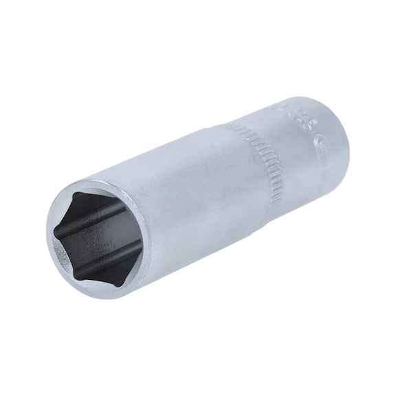 1/2 inch hex socket, long, 5/8 inch - 1/2 inch hex socket