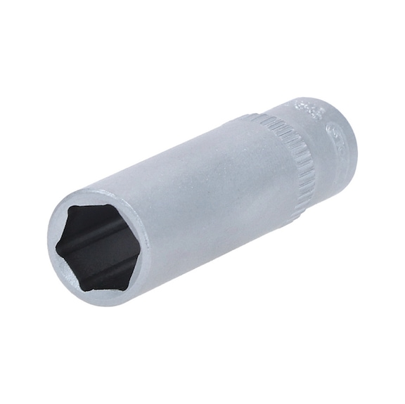 1/4 inch hex socket, long, 3/8 inch - 1/4 inch hex socket