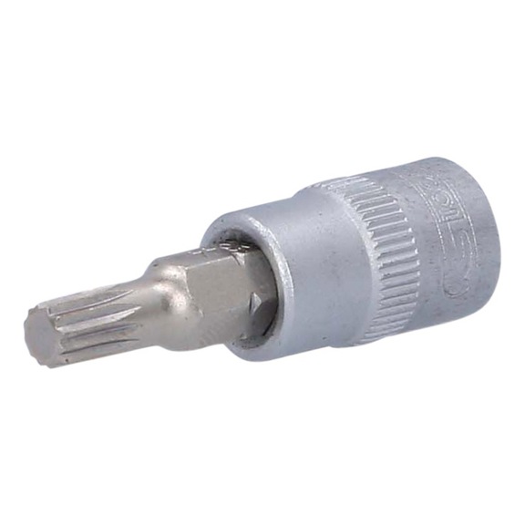 1/4 inch bit socket XZN, M5 on hanger - 1/4 inch bit socket XZN