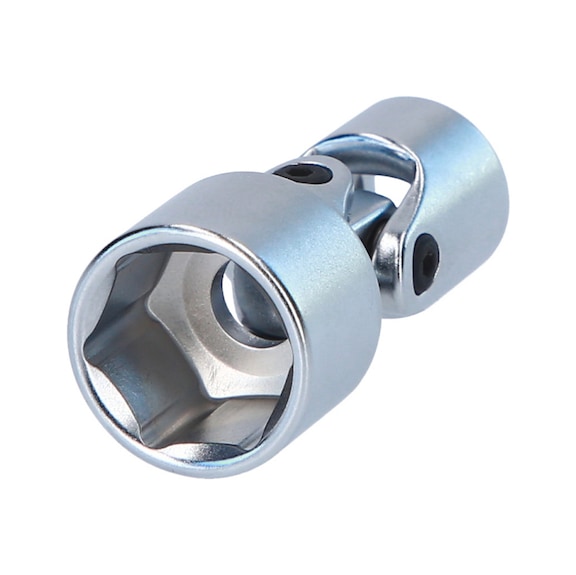 1/4 inch hex socket with joint, 6 mm - 1/4 inch hex socket