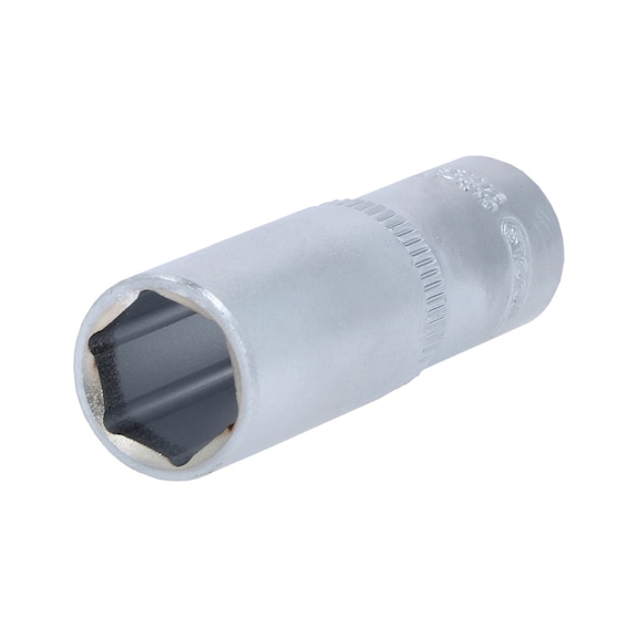 KS TOOLS 3/8 inch hex socket, long, 9/16 inch - 3/8 inch hex socket