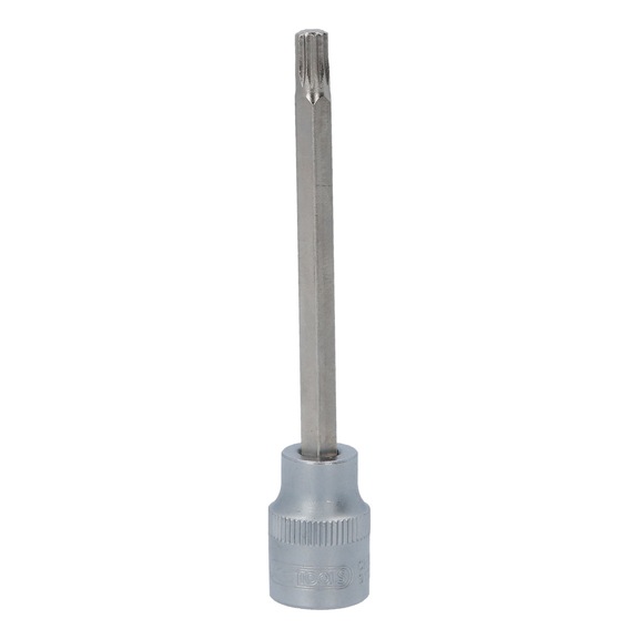 KS TOOLS 3/8 inch bit socket XZN, M6, 100 mm - 3/8 inch bit socket XZN