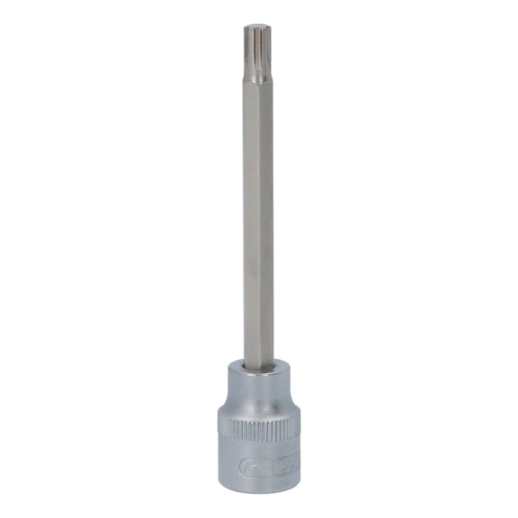 3/8 inch bit socket for RIBE screws, M6, 100 mm - 3/8 inch bit socket for RIBE screws