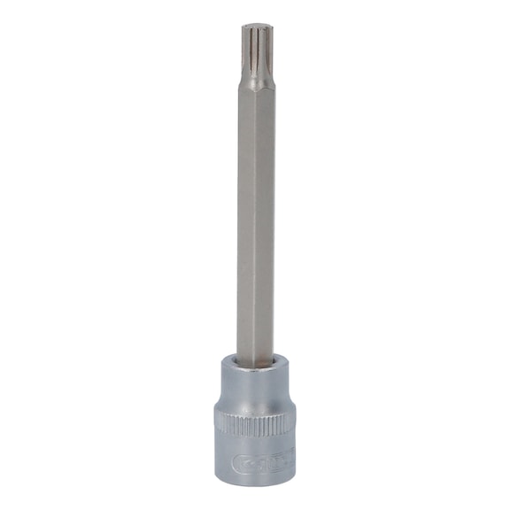 3/8 inch bit socket for RIBE screws, M7, 100 mm - 3/8 inch bit socket for RIBE screws