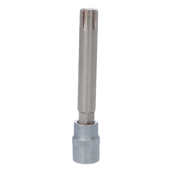 KS TOOLS 3/8 Zoll Bit-Stecknuss f&uuml;r RIBE-Schrauben, M12, 100 mm - 3/8 Zoll Bit-Stecknuss f&uuml;r RIBE-Schrauben