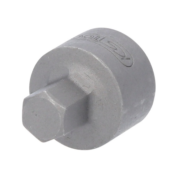 KS TOOLS 3/8 Zoll Bit-Stecknuss Innensechskant, kurz, 9 mm - 3/8 Zoll Bit-Stecknuss Innensechskant