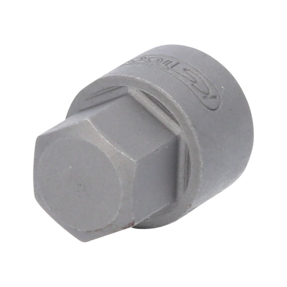 3/8 inch hex socket bit socket, short, 14 mm - 3/8 inch hex socket bit