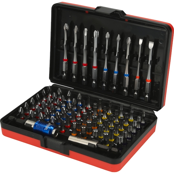 1/4 inch TORSIONpower bit box, 71 pieces - Bit set