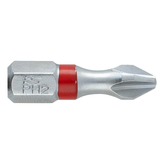 KS TOOLS 1/4 inch TORSIONpower bit, 25 mm, PH2 - 1/4 inch TORSIONpower bit