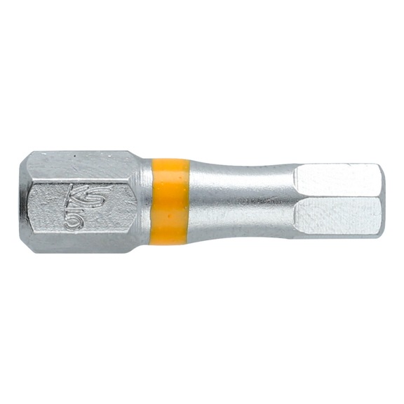 1/4 inch TORSIONpower hexagon socket bit, 25 mm, 5 mm - 1/4 inch TORSIONpower bit