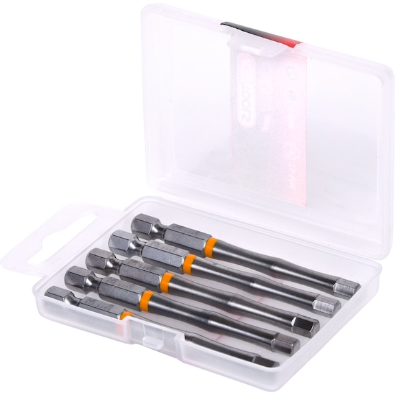 1/4 inch TORSIONpower hexagon socket bit, 75 mm, 5 mm, pack of 5 - 1/4 inch TORSIONpower bit