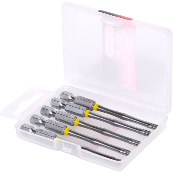 1/4 inch TORSIONpower TX bit, 75 mm, T20, pack of 5 - 1/4 inch TORSIONpower bit