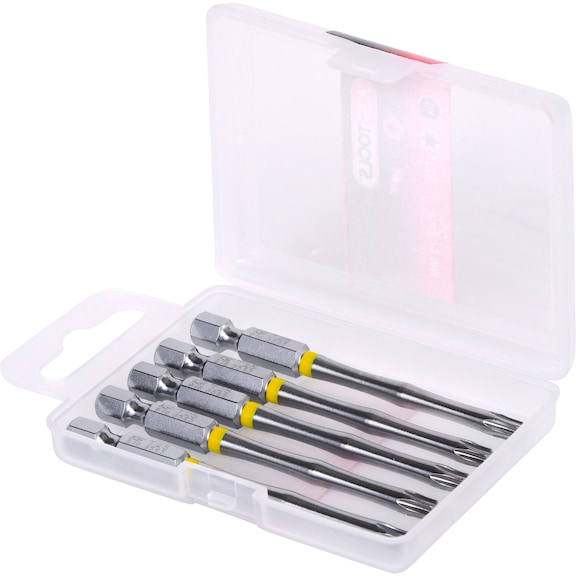 1/4 inch TORSIONpower TX bit, 75 mm, T25, pack of 5 - 1/4 inch TORSIONpower bit