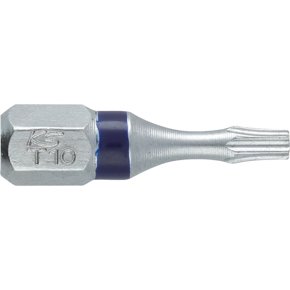 1/4 inch TORSIONpower TX bit, 25 mm, TB10, with hole - 1/4 inch TORSIONpower bit