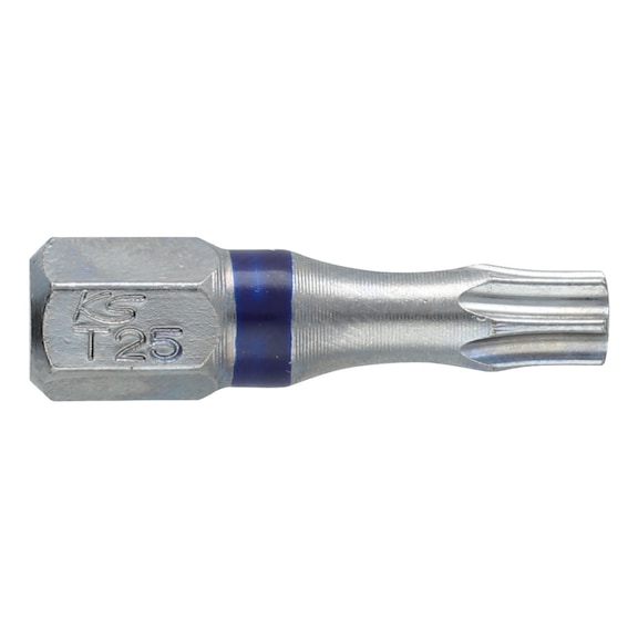 1/4 inch TORSIONpower TX bit, 25 mm, TB25, with hole - 1/4 inch TORSIONpower bit