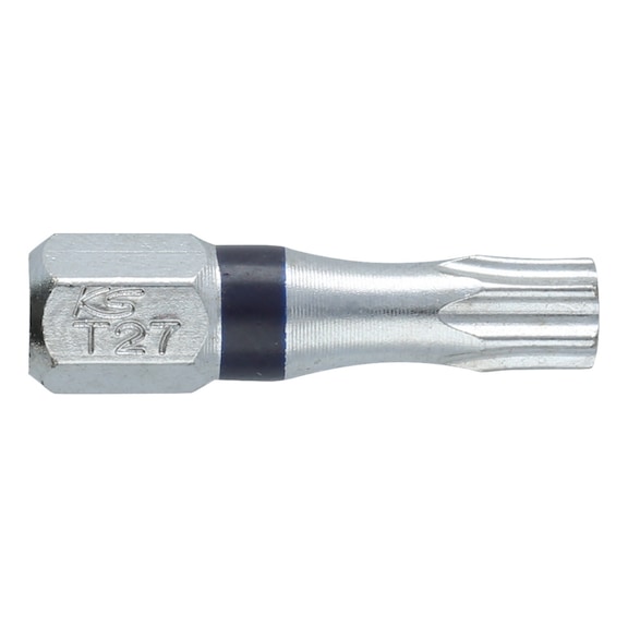 1/4 inch TORSIONpower TX bit, 25 mm, TB27, with hole - 1/4 inch TORSIONpower bit