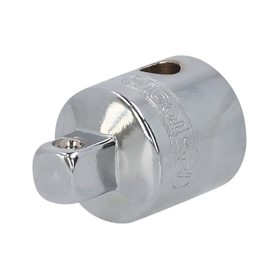 3/8 inch CHROMEplus reduction adapter, 3/8 inch F x 1/4 inch M - Extension piece