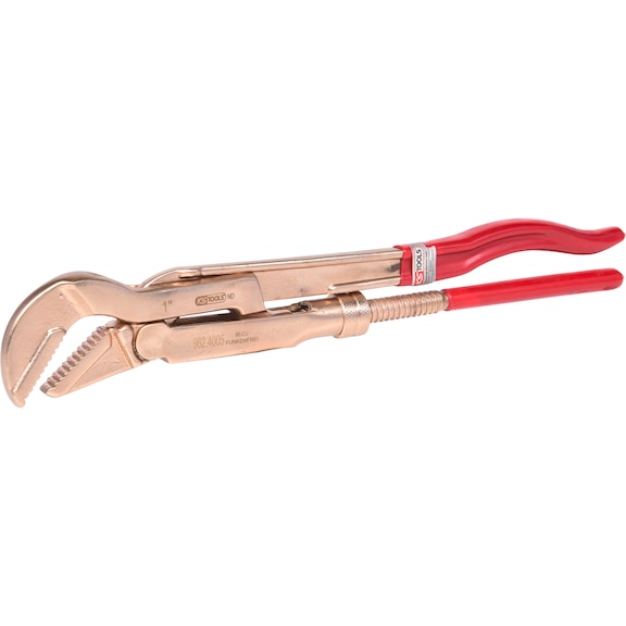 BERYLLIUMplus corner pipe pliers 1 inch - Angle pipe wrench